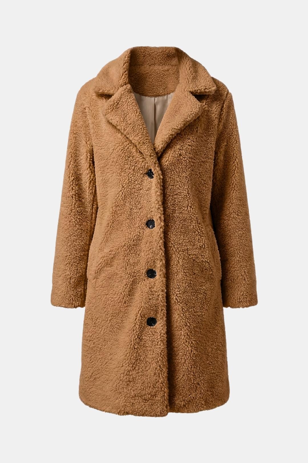 Arlet – Soft Mid-Length Coat for Women