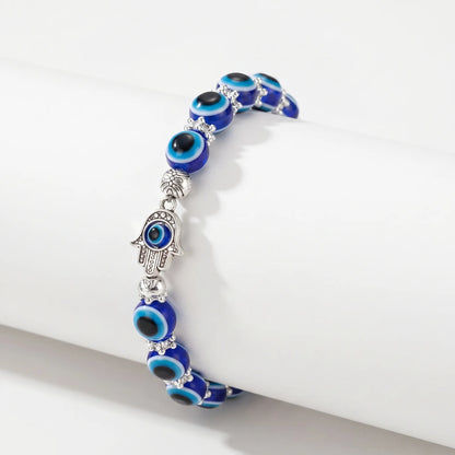 Armband dames | Kralen armband met evil eye bedel