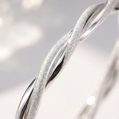 Armband dames | Minimalistische gedraaide armband