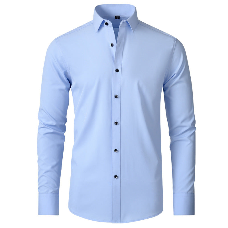 Men’s Stretch Dress Shirt Wrinkle Resistant Slim Fit Shirt
