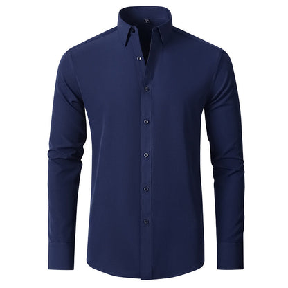 Men’s Stretch Dress Shirt Wrinkle Resistant Slim Fit Shirt