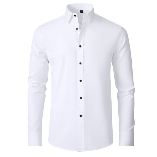 Men’s Stretch Dress Shirt Wrinkle Resistant Slim Fit Shirt
