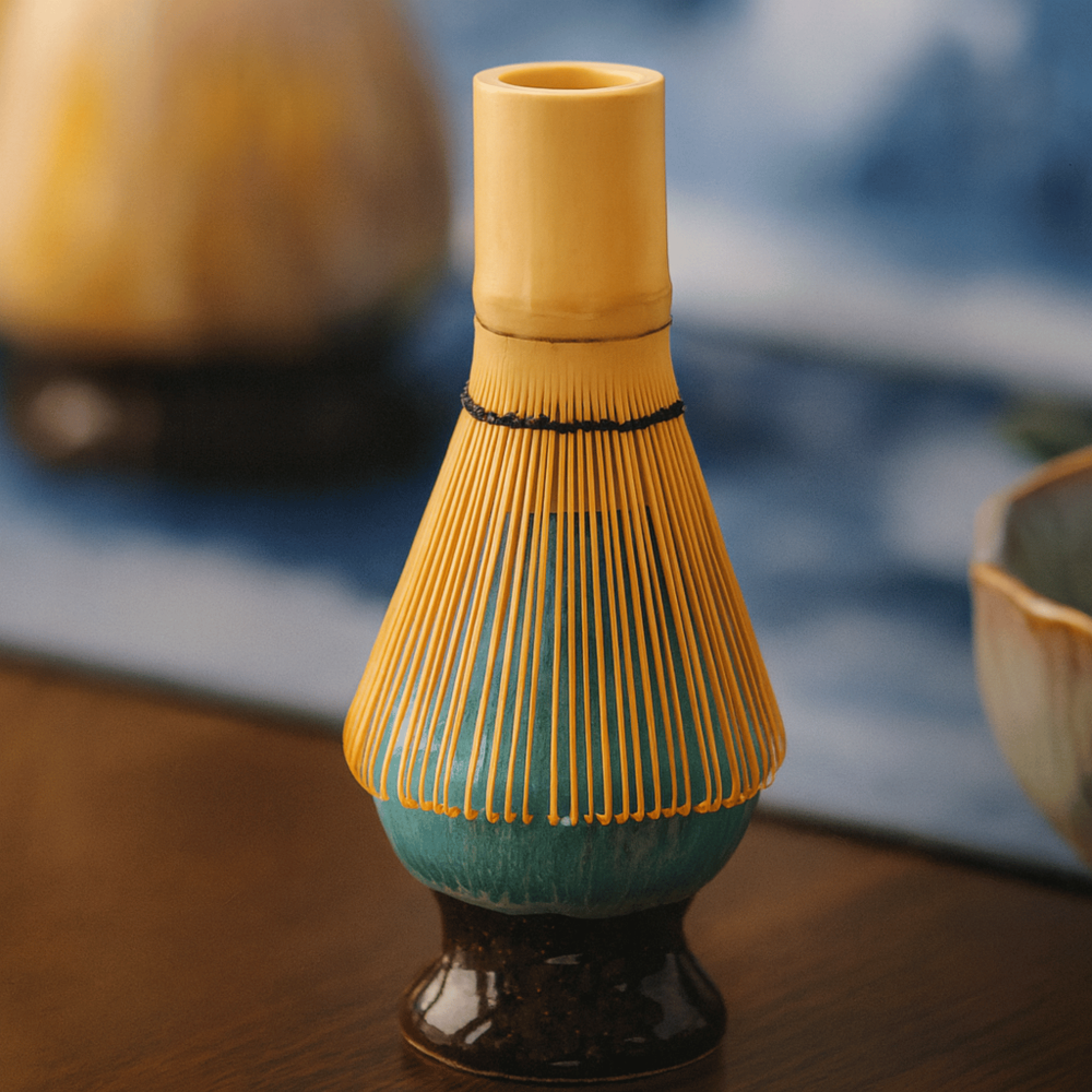 Matcha Set 8 Delig | Handgemaakte Kom 550 ml | Met Bamboe Accessoires