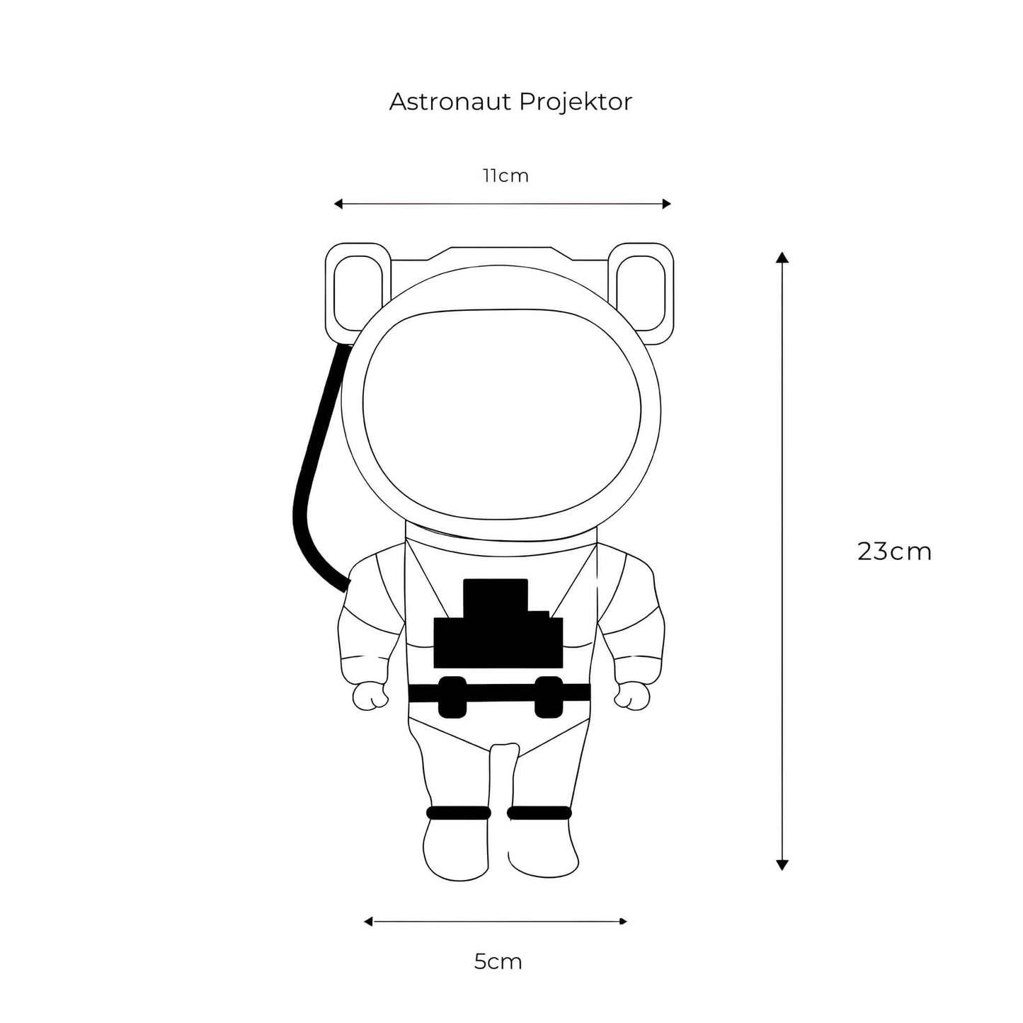 Astronaut Sternenhimmel LED Projektor – Zauberhafte Atmosphäre