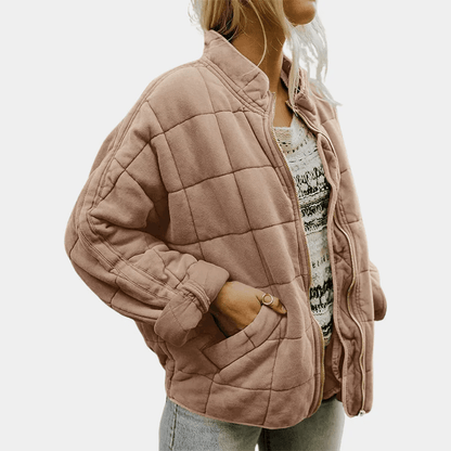 Attireado - Double-Breasted Jacket
