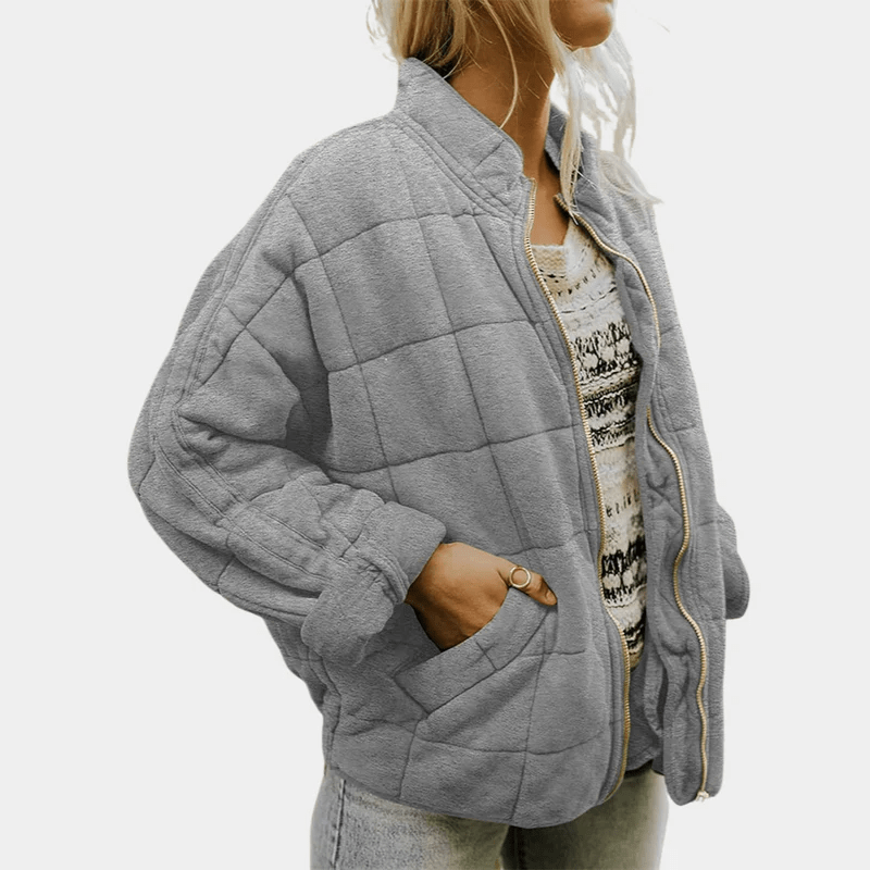 Attireado - Double-Breasted Jacket