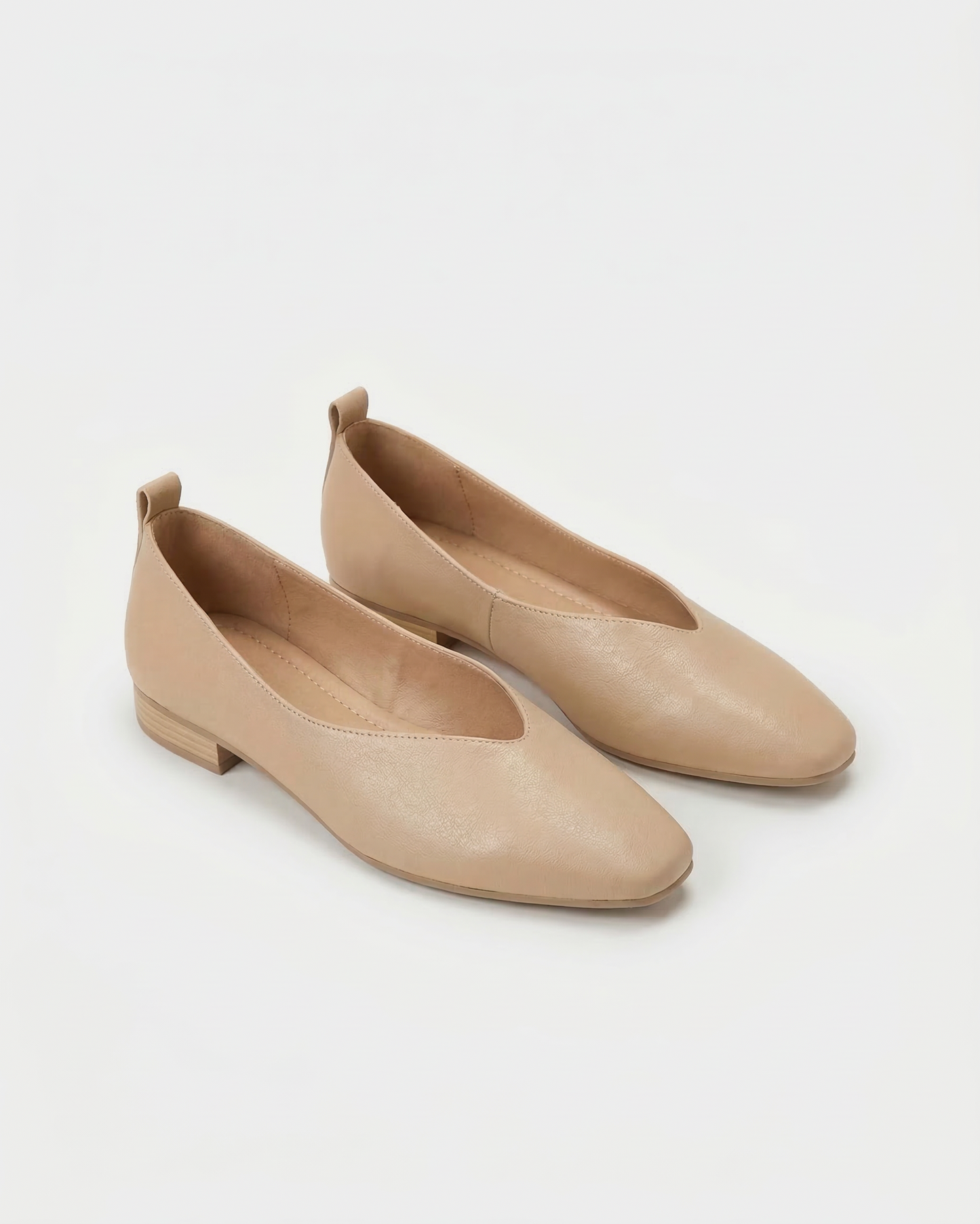 Auliya Paris | Chaussures Femme - Ballerines Bout Carré Élégantes