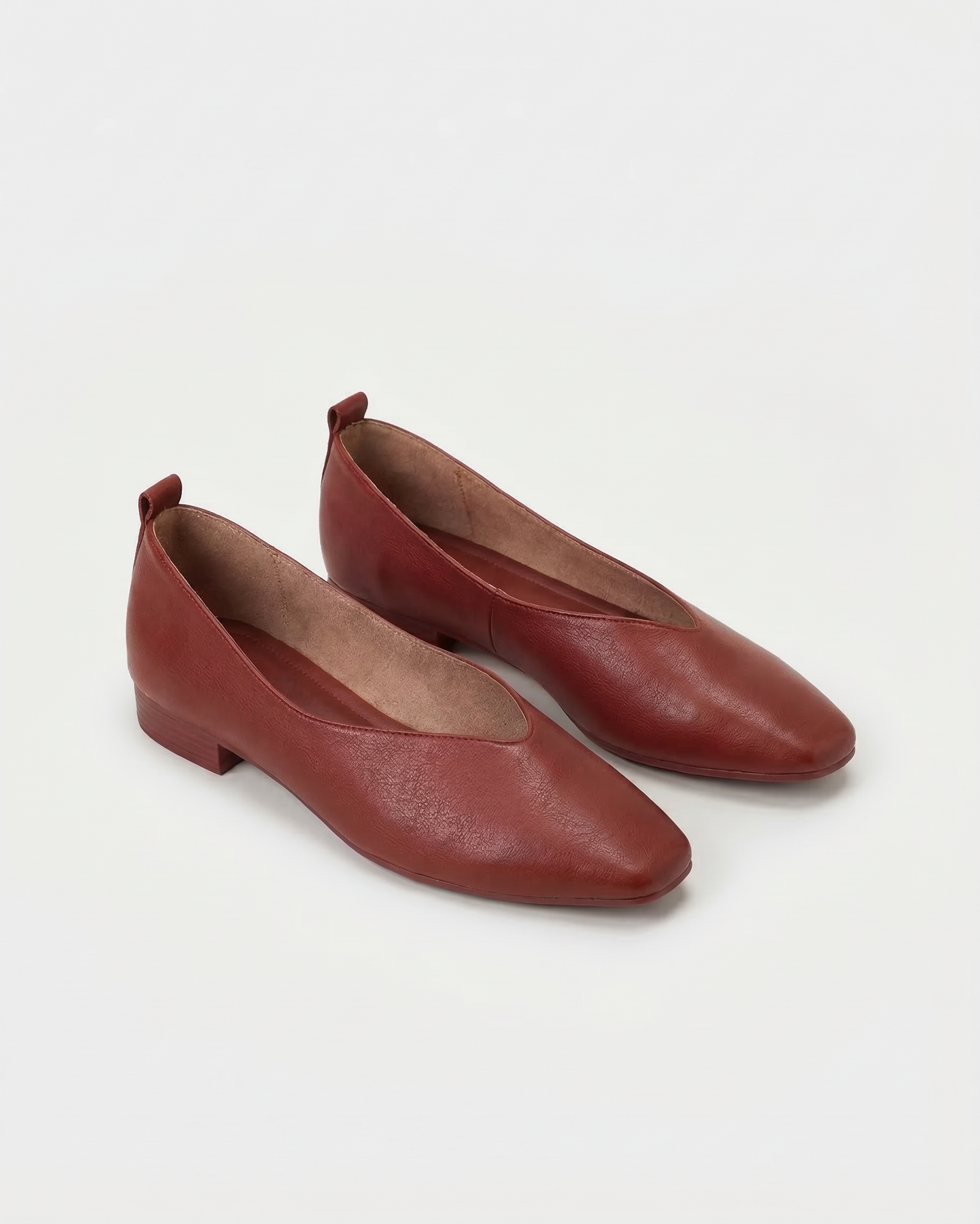 Auliya Paris | Chaussures Femme - Ballerines Bout Carré Élégantes