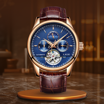 Relógio Automático Mecânico Tourbillon