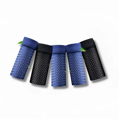 Men's moisture-wicking mesh boxer briefs in a variety pack displayed against a solid background, showcasing breathable fabric and comfort-focused design in different colors.