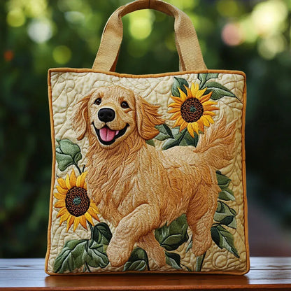 Geantă Artizanală – Golden Retriever