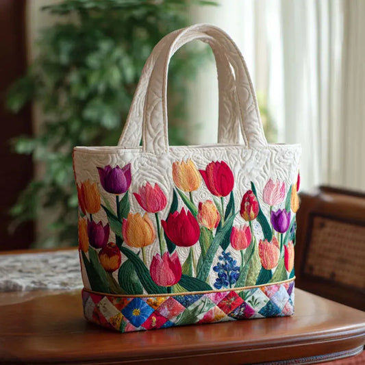Gepolsterte Tulpen Tasche