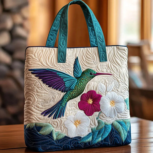 Käsitöökott – Kolibri ja Valge Lill