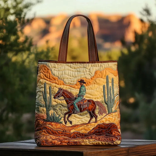 Desert Rider | Handmade Quilted Tote