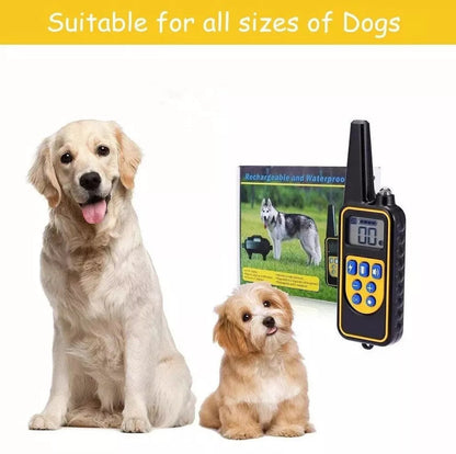Waterproof Remote Control Dog Training Collar, 2600ft Range