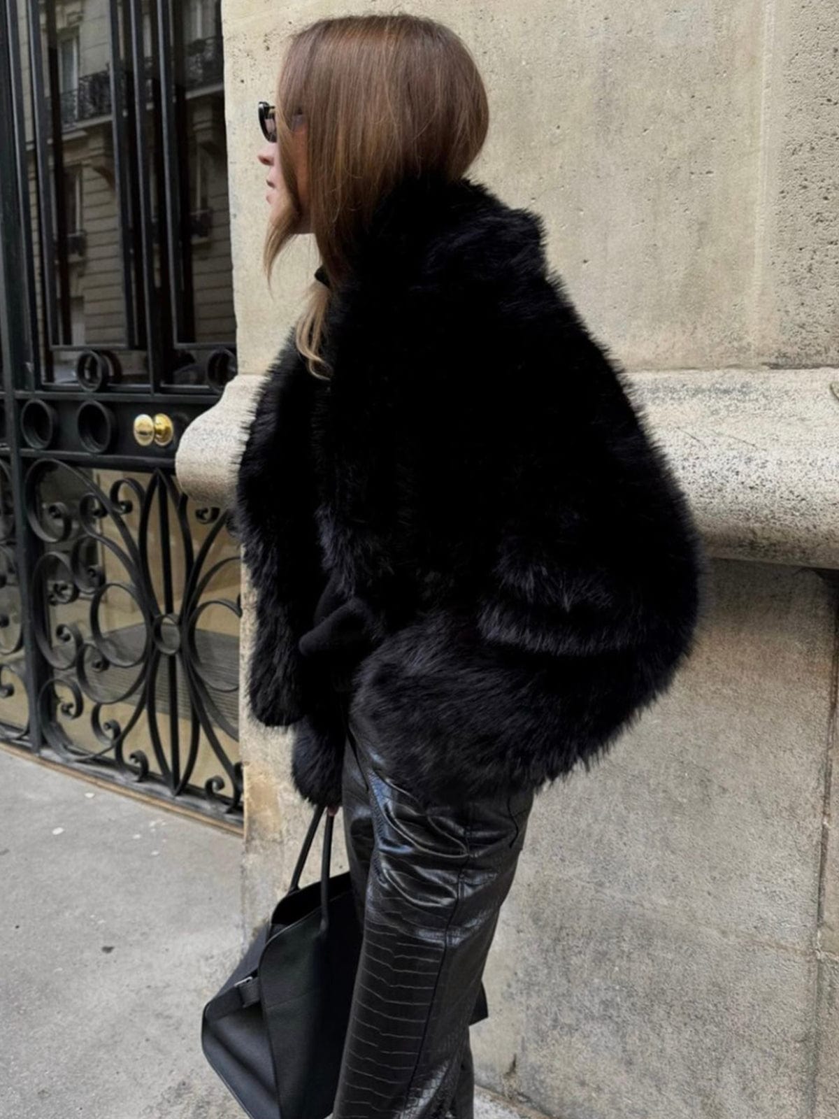 Atelier Fes | Senna Faux Fur Jas