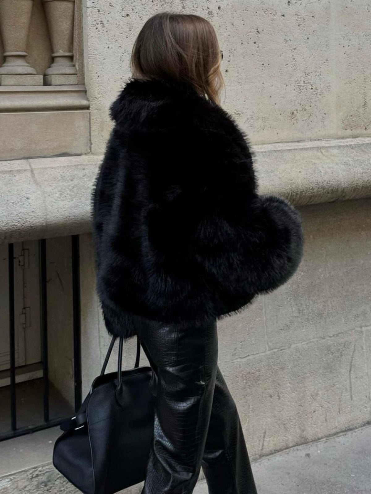 Atelier Fes | Senna Faux Fur Jas