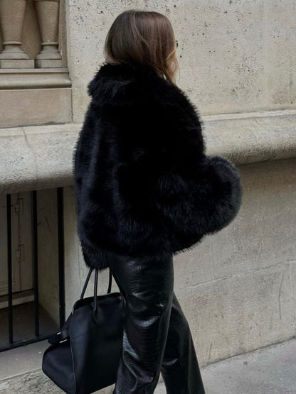 Atelier Fes | Senna Faux Fur Jas