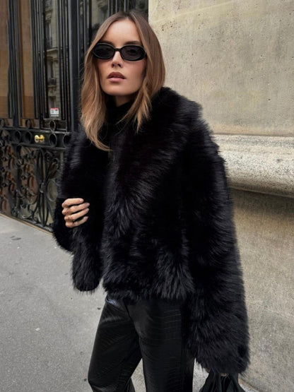 Atelier Fes | Senna Faux Fur Jas