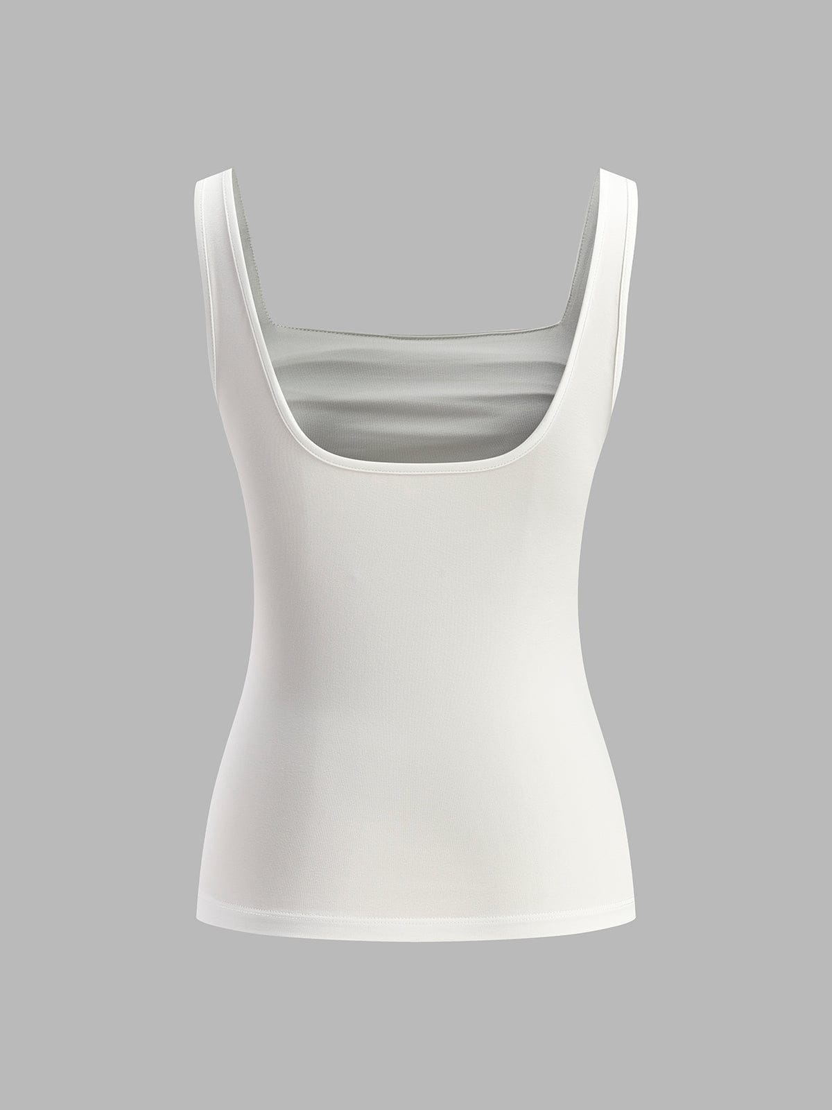 Gracie - Square Neck Draped Crop Top