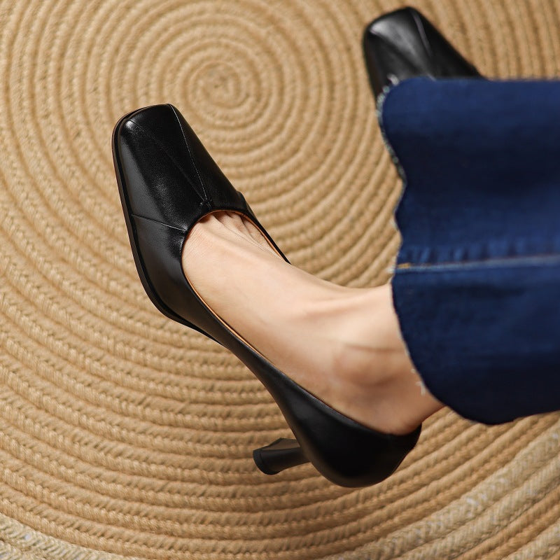 Marisol™ | Tacones de cuero elegantes