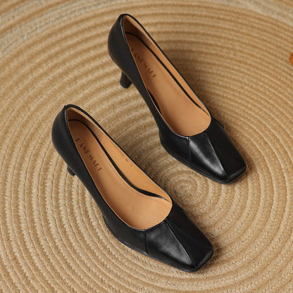 Marisol™ | Tacones de cuero elegantes