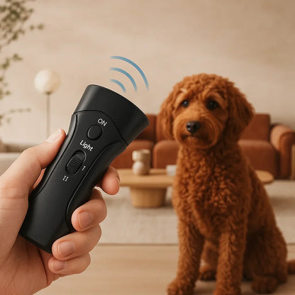 Anti-blaftrainer Hond Veilig Ultrasoon Apparaat Voor Ongewenst Gedrag