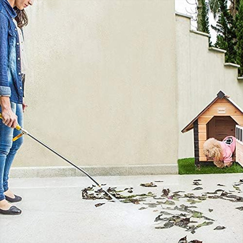 2 In 1 Manual High Pressure Garden Washer Wand: Portable Hydro Power Extension
