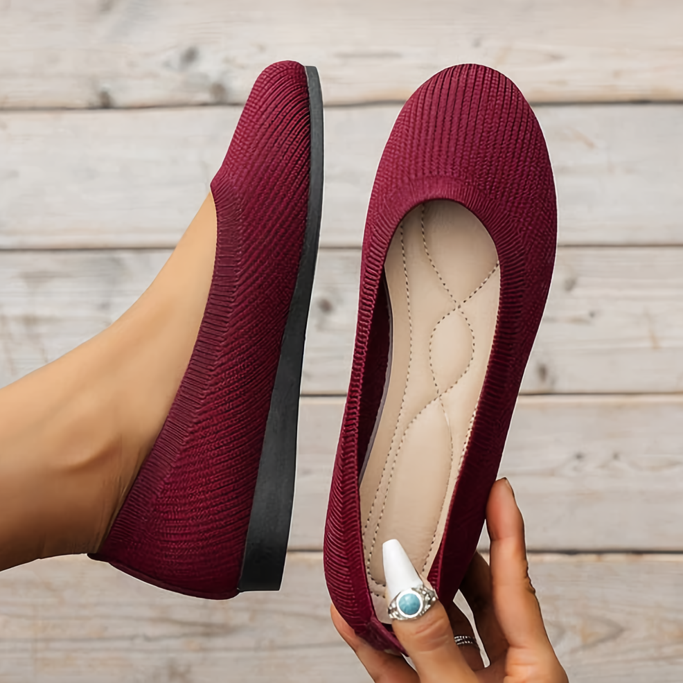 Mila – Slip-on sko med rundet tå