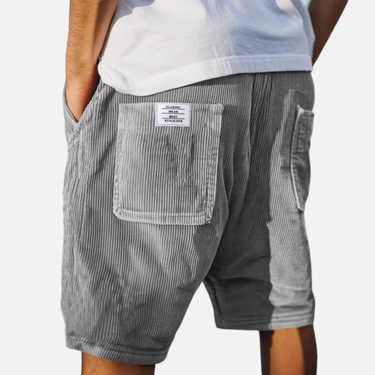 Joel™ | Premium corduroy shorts – Ultrablød komfort og tidløs stil
