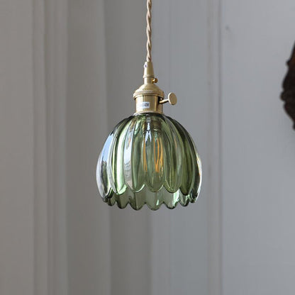 Scandinavische Glazen Hanglamp in Meerdere Kleuren