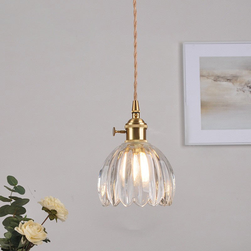 Scandinavische Glazen Hanglamp in Meerdere Kleuren