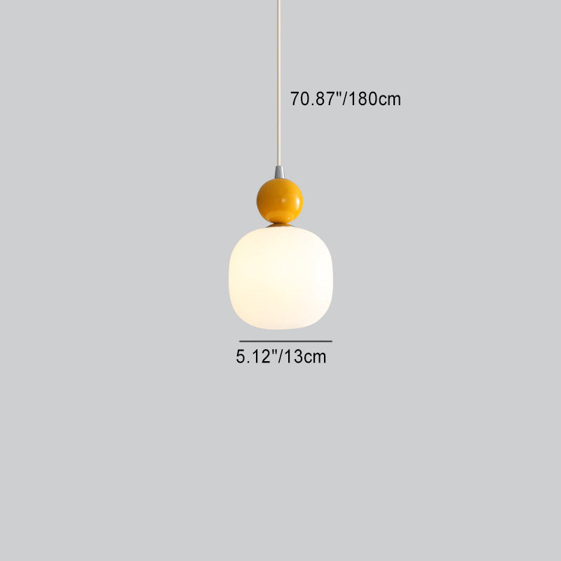 Scandinavische Glazen Hanglamp – Meerdere Kleuren met G9 Fitting