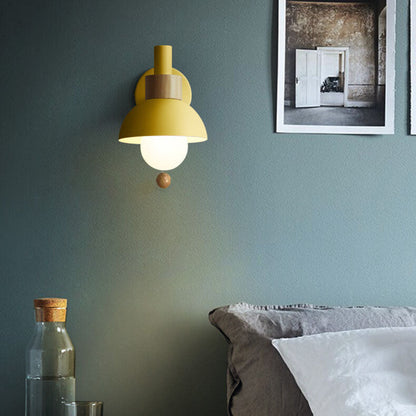 Lyra Macaron | Scandinavische Wandlamp – Pastel Design – Voor Slaapkamer & Kinderkamer