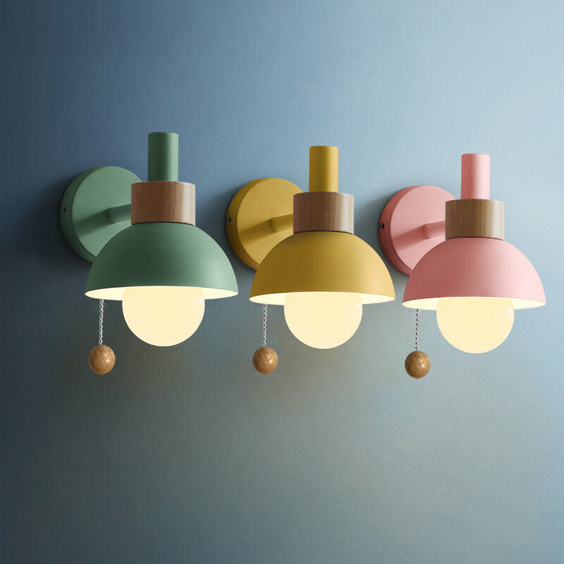 Lyra Macaron | Scandinavische Wandlamp – Pastel Design – Voor Slaapkamer & Kinderkamer
