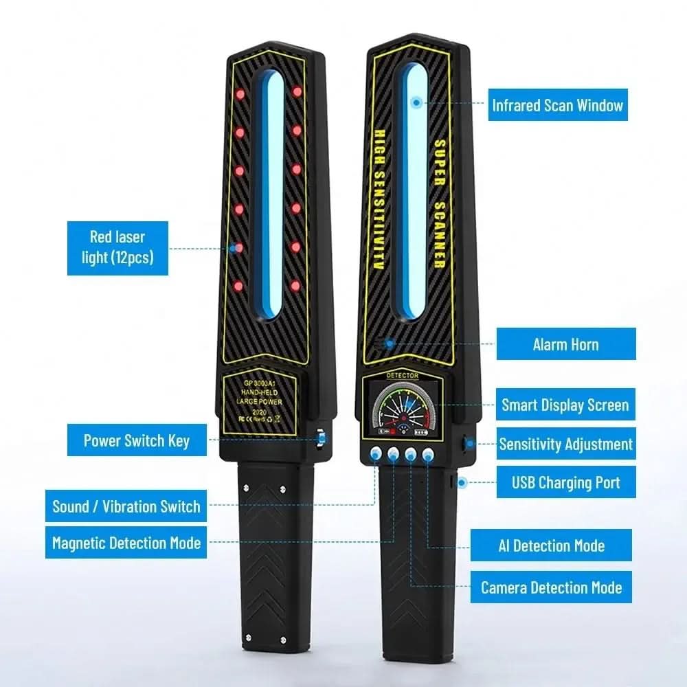 AURAFIND PRO – Geavanceerde RF/GPS-detector voor verborgen bewakingsapparatuur