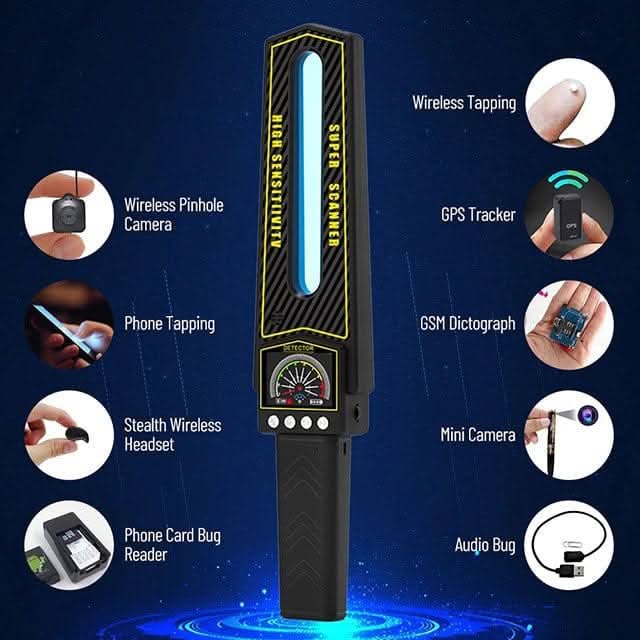 AURAFIND PRO – Geavanceerde RF/GPS-detector voor verborgen bewakingsapparatuur