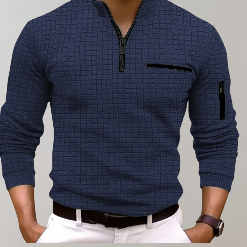 Duval Paris™ | Pull élégant à manches longues pour hommes