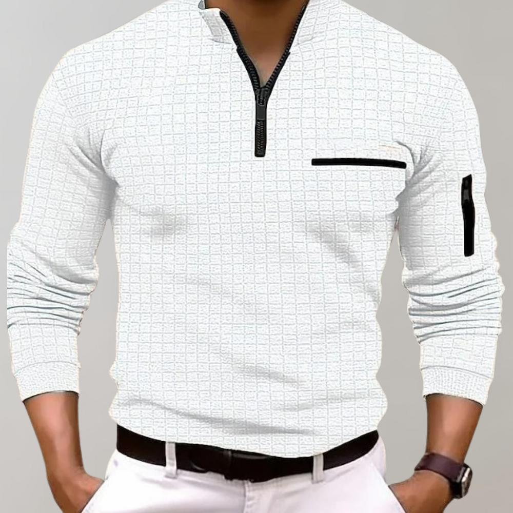 Duval Paris™ | Pull élégant à manches longues pour hommes