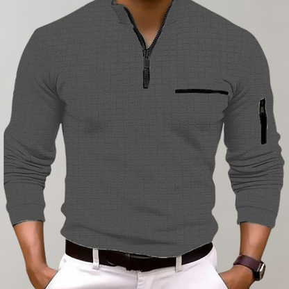 Duval Paris™ | Pull élégant à manches longues pour hommes