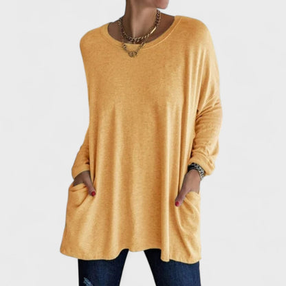 Barbara – Top A Maniche Lunghe Dalla Vestibilità Rilassata 8