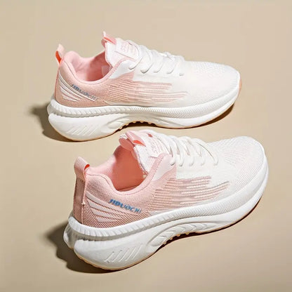 Sneakers ortopediche traspiranti rosa da donna - Comfort, leggerezza, supporto