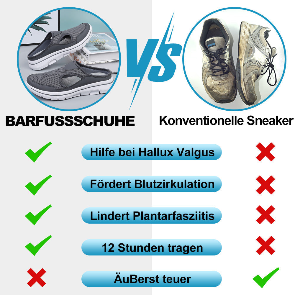 Åndbare Ergonomiske Sko med Optimal Fodstøtte