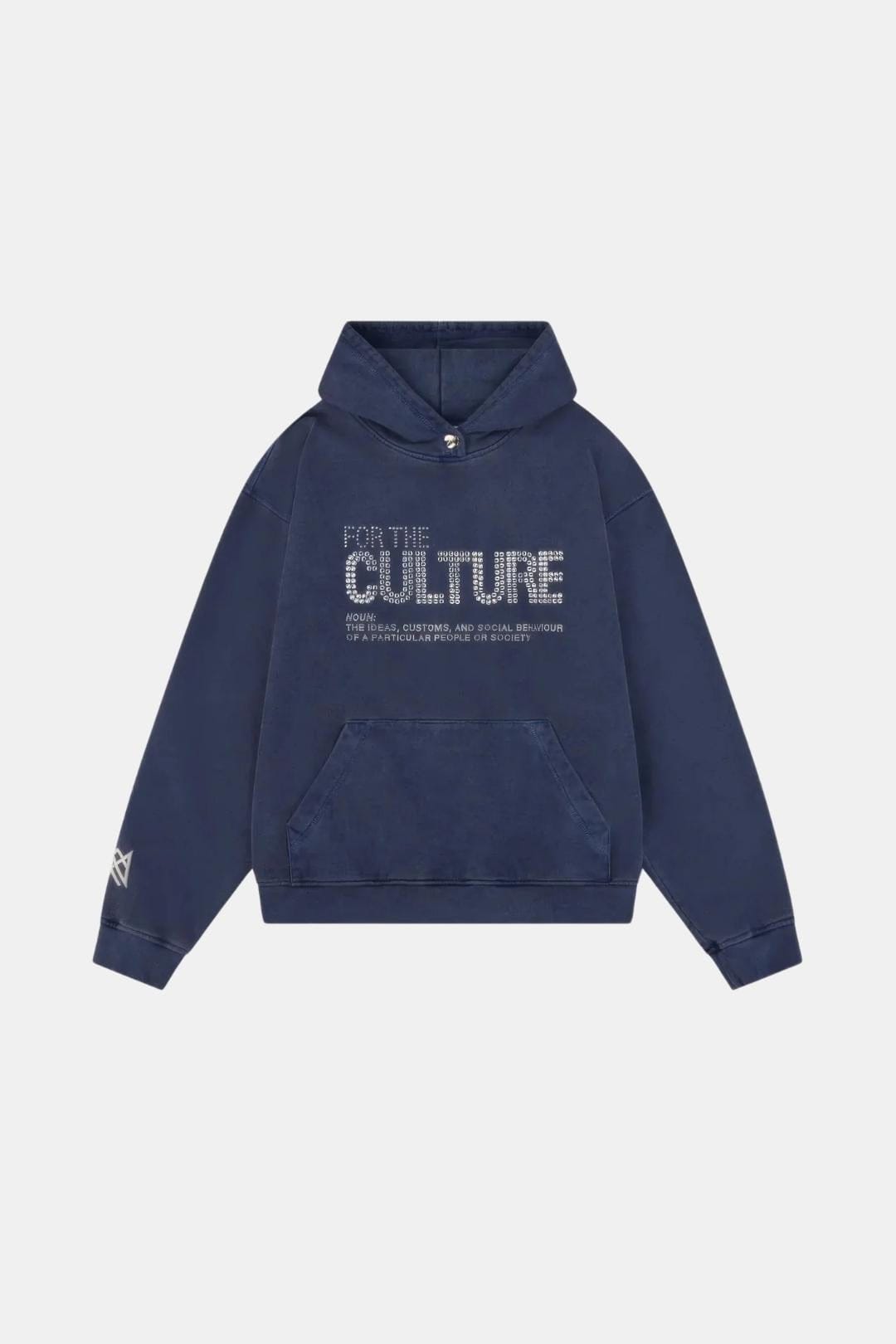 Becky - Graphic Print Relaxed Fit Hoodie