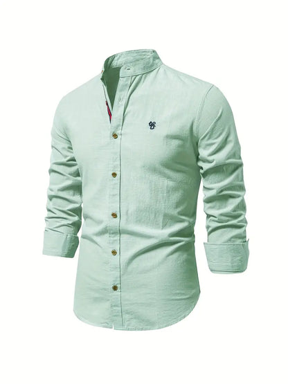 Men's Soft Breathable Casual Shirt for Work and Casual Wear