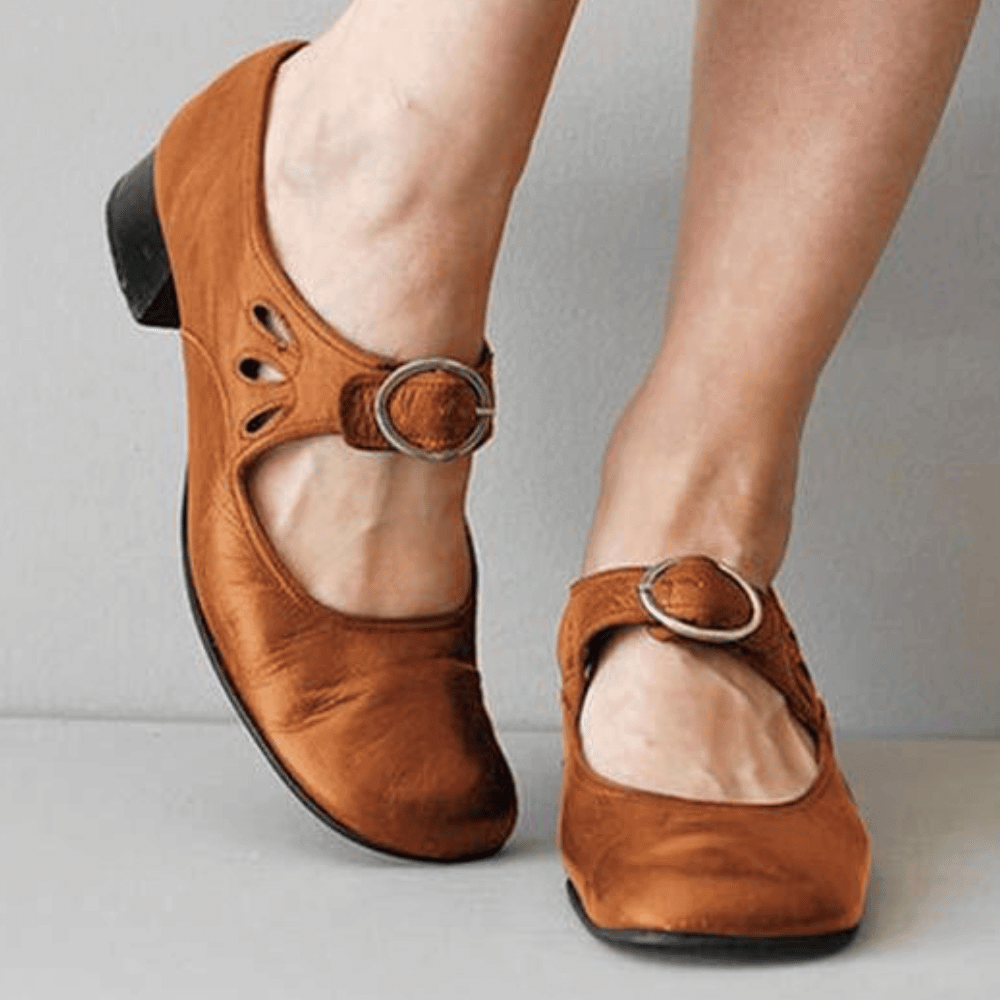 Sandaler med remmar för komfort