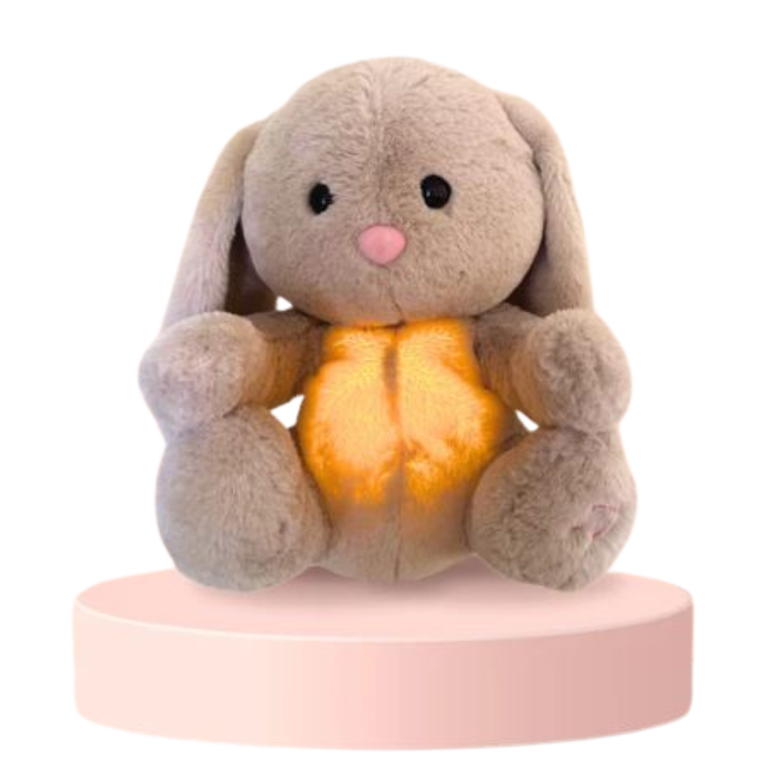 Beruhigendes Plüschspielzeug | Sanfte Atembewegung & Musik für Entspannung | Weich und Tragbar für Kinder und Senioren 2