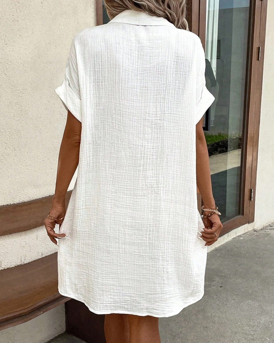 Robe d’été boutonnée légère