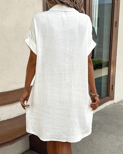 Robe d’été boutonnée légère
