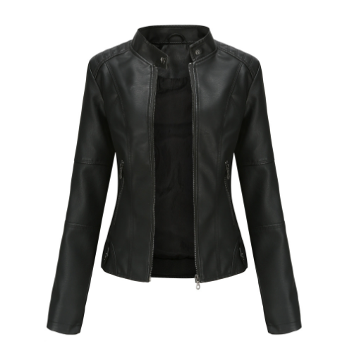 Bikerjacke Kurz für Damen mit Modernem Design